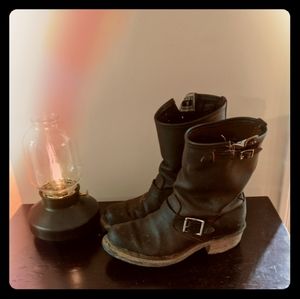 Frye engineer 12R Boot in gaucho brown